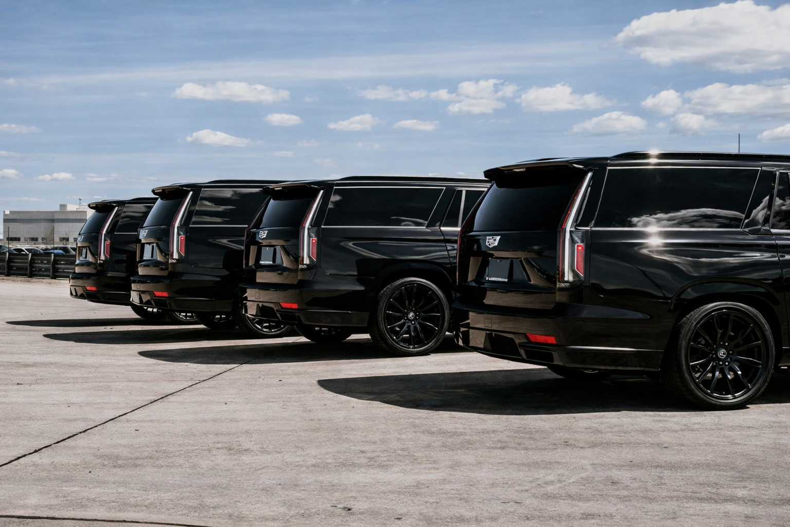 Cadillac Escalade fleet for Montreal limousine service