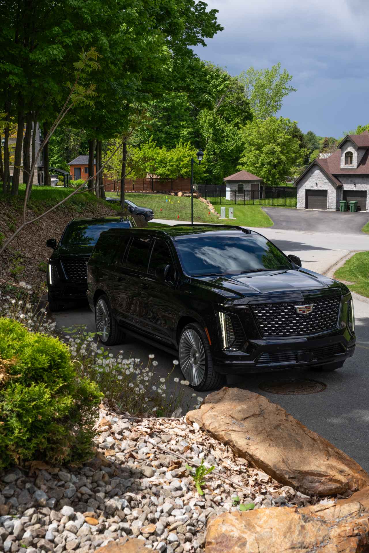Luxury Cadillac Escalade chauffeur service in Montreal